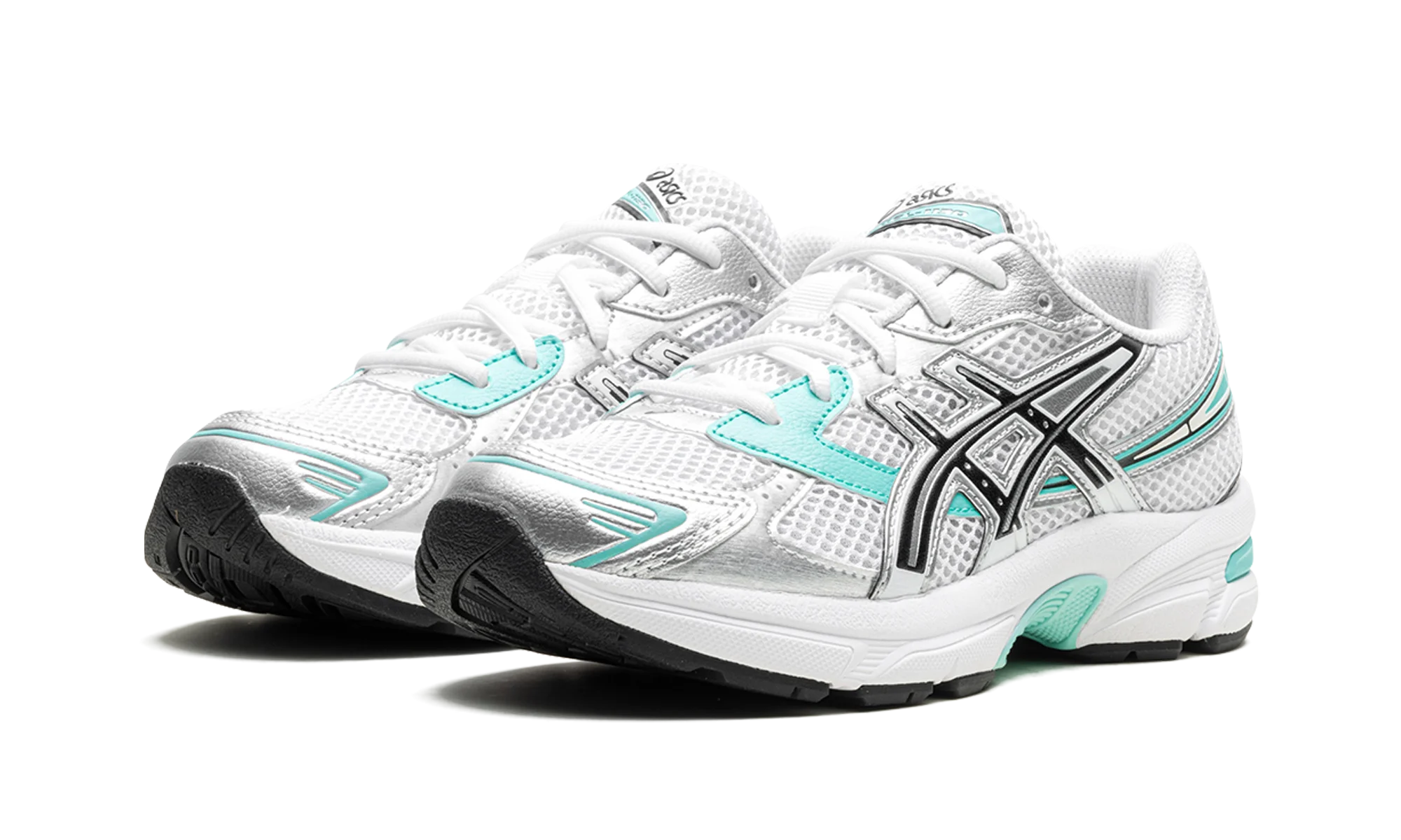 ASICS GRADE SCHOOL Gel-1130 GS "White Aqua" 1204A163 102 from Stadium Goods