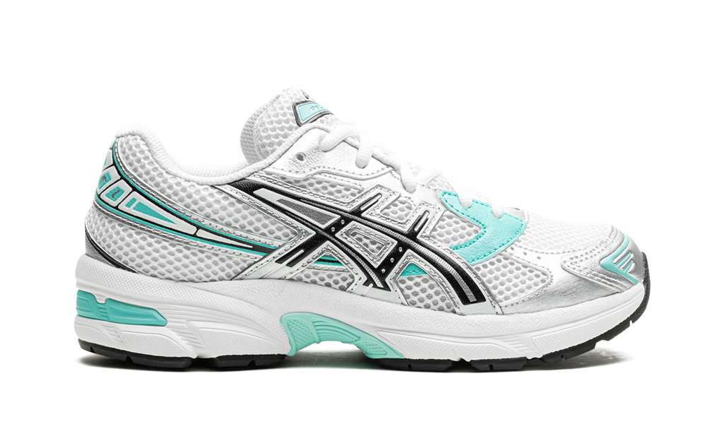 ASICS GRADE SCHOOL Gel-1130 GS "White Aqua" 1204A163 102 from Stadium Goods