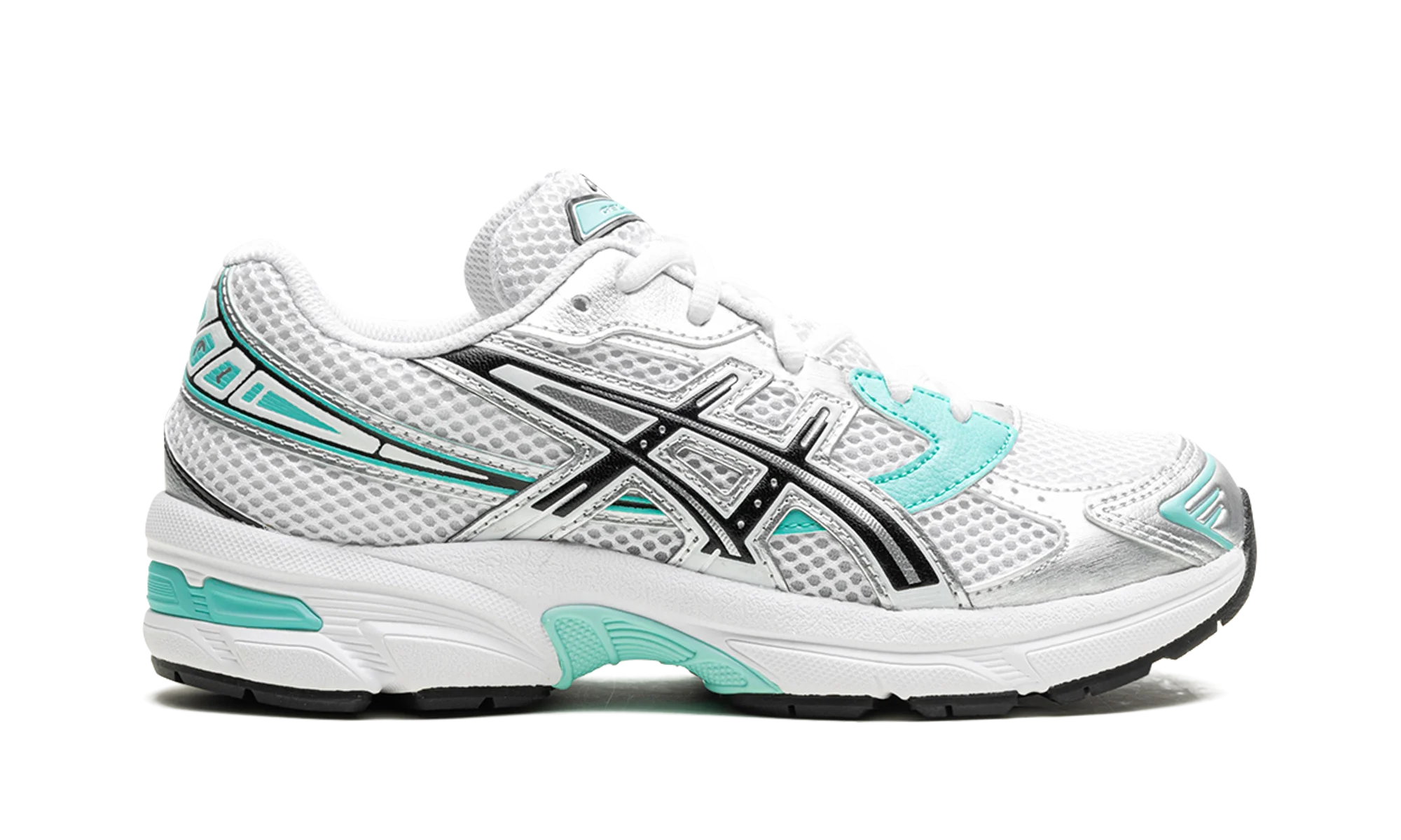 ASICS GRADE SCHOOL Gel-1130 GS "White Aqua" 1204A163 102 from Stadium Goods