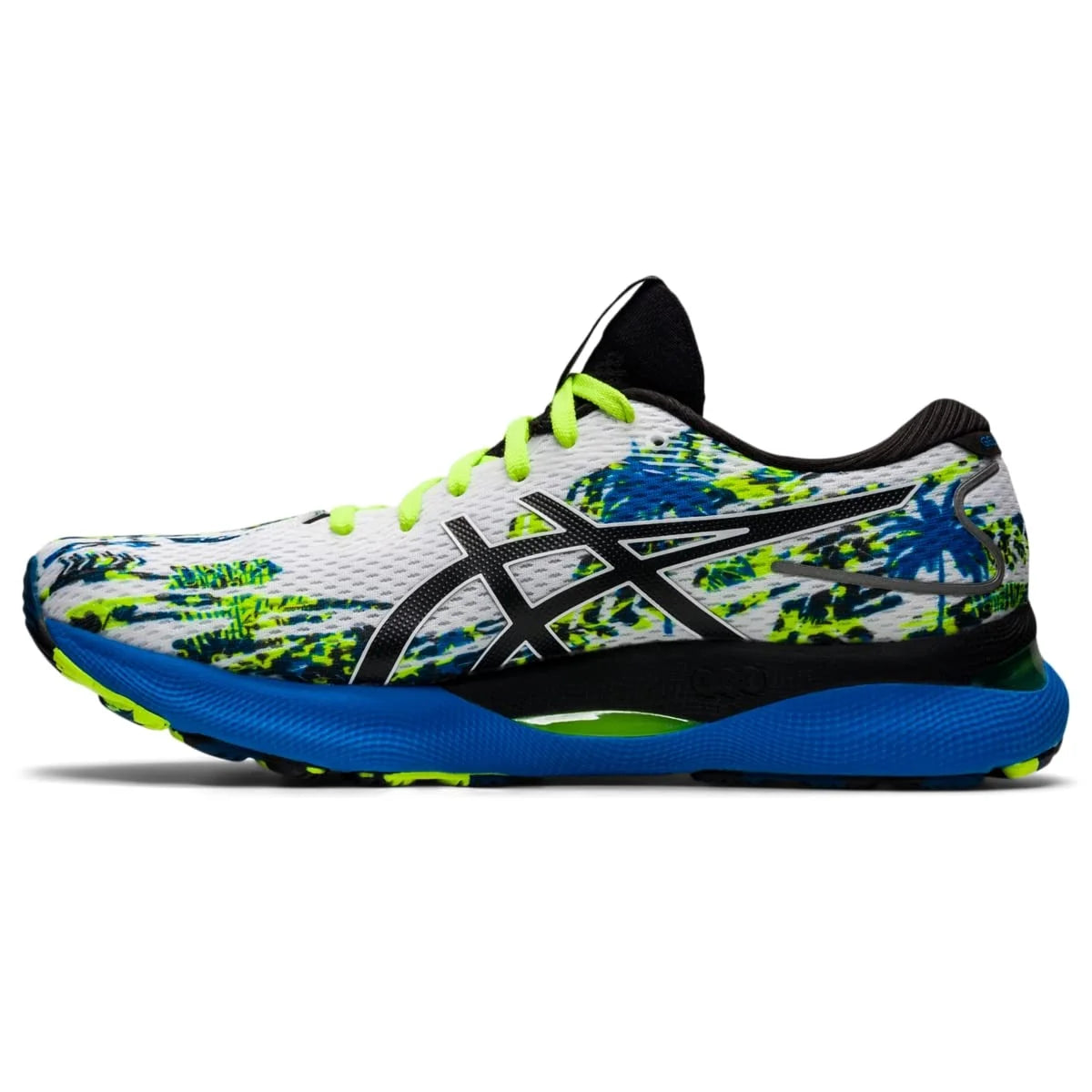 ASICS Gel-Nimbus(R) 24 Running Shoes, Size 9 US ( MEDIUM ), White/Black- Limited Edition